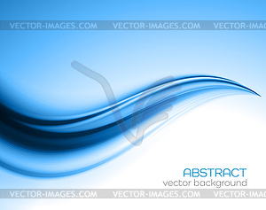 Beautiful Blue Satin. Drapery Background - vector image