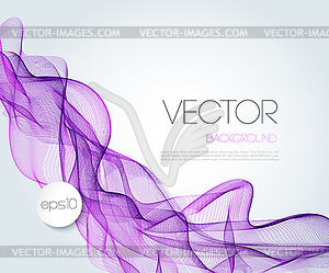 Abstract wave template background brochure design - vector clipart
