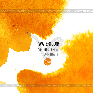 Abstract watercolor background - vector clipart