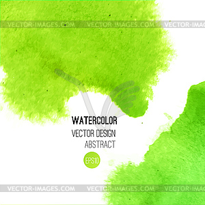 Abstract watercolor background - vector image