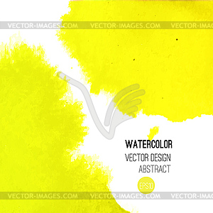 Abstract watercolor background - vector clipart