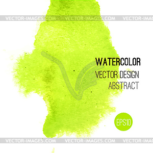 Abstract watercolor background - vector image