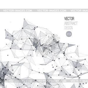 Molecule And Communication Background - vector image