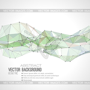 Abstract Geometric Background Design - vector clipart
