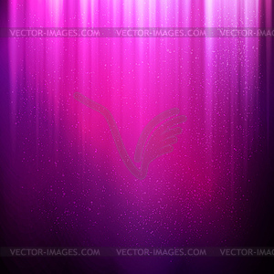 Abstract shiny background - vector image