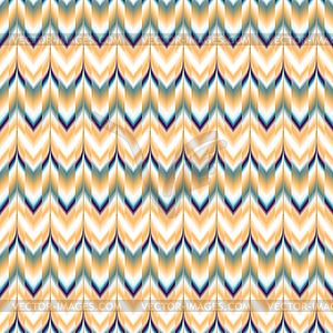 Seamless ikat ethnic pattern - vector image