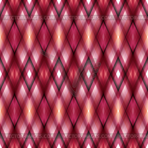 Seamless ikat ethnic pattern - vector image