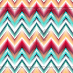 Seamless ikat ethnic pattern - vector clipart