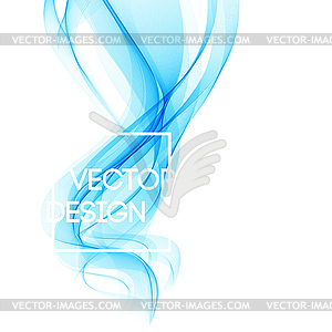 Abstract template background with wave - vector clipart