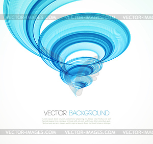 Abstract twist line background. Template brochure - vector image