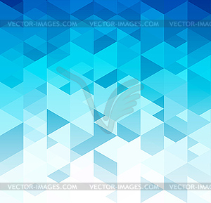 Abstract geometric background with triangle - vector clip art