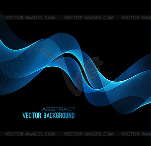Abstract background blue blurred magic neon light - vector EPS clipart