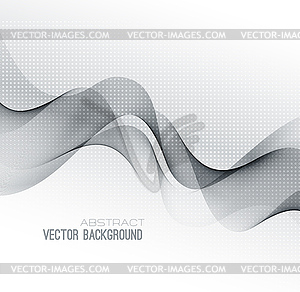 Abstract lines background. Template design - vector clipart