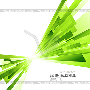 Abstract color lines poster - vector image