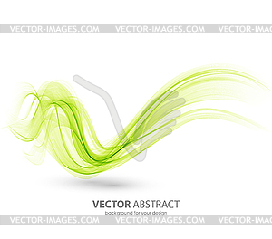 Abstract lines background. Template design - vector image