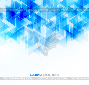 Blue shiny technical background - vector clipart