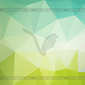 Colored triangular background - vector EPS clipart