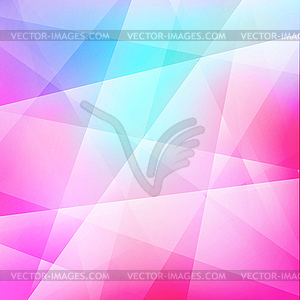 Abstract color template low poly background - royalty-free vector image