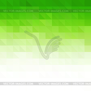 Abstract green geometric technology background - stock vector clipart