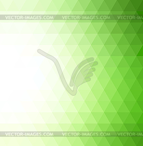 Abstract green geometric technology background - vector image
