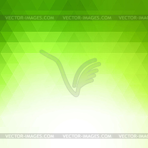 Abstract green geometric technology background - vector clip art