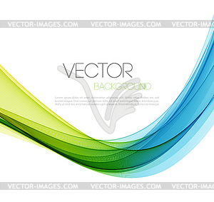 Abstract lines background. Template brochure design - royalty-free vector image