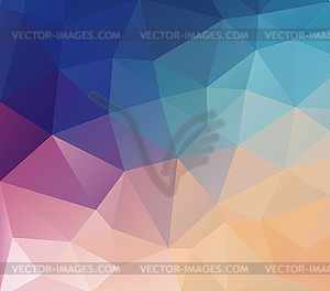 Abstract colorful geometric background - royalty-free vector image