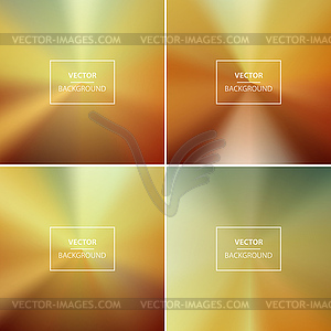 Abstract colorful blurred backgrounds - vector image