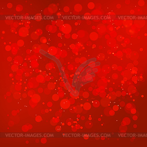 Christmas abstract red background - color vector clipart
