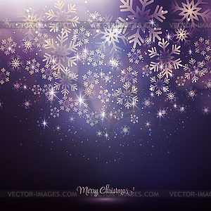 Weihnachten Schneeflocken Hintergrund Royalty Free Clipart