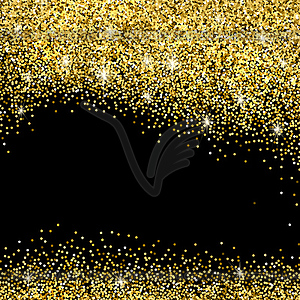 Золотой фон блеск - графика в векторе