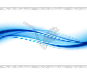 Abstract smooth wave motion - vector image