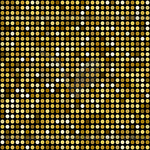 Golden mosaic background - color vector clipart