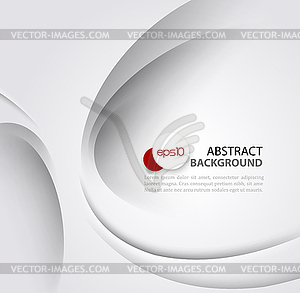 White elegant business background - royalty-free vector image