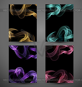 Abstract colorful lines. for your design templates - vector EPS clipart