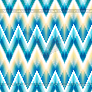 Seamless ikat ethnic pattern - vector image