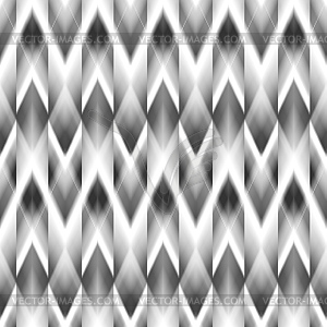 Seamless ikat ethnic pattern - vector clipart