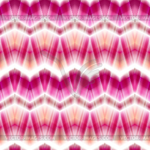 Seamless ikat ethnic pattern - vector image