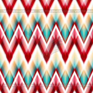 Seamless ikat ethnic pattern - vector image