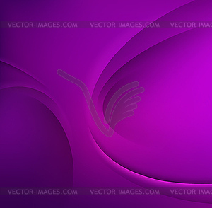 Purple Template Abstract background with curves - royalty-free vector clipart