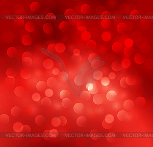 Christmas abstract red background - vector clip art