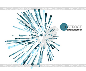 Explosion lines - vector clipart