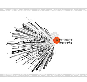Explosion lines - vector clip art