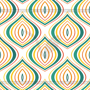 Vintage seamless pattern - vector clipart