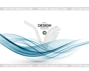 Абстрактный фон, синий волнистой - изображение в векторе / векторный клипарт