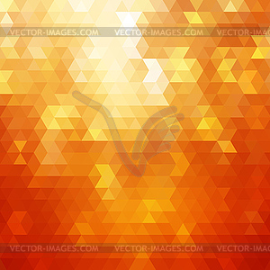 Abstract orange colorful background - vector image
