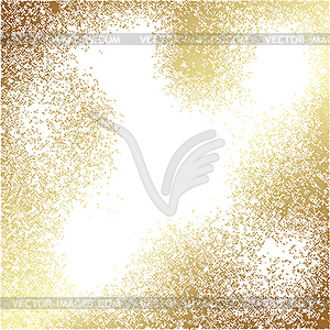Абстрактный золотой текстуры квадратный фон - стоковое векторное изображение