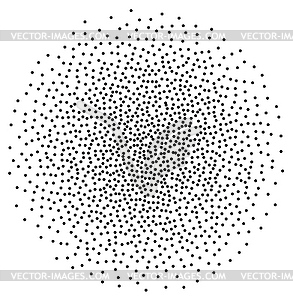 Black and white halftone background - vector clip art