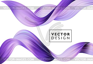 Abstract colorful background, color flow liquid wav - color vector clipart