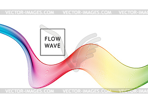 Abstract background, spectrum wave - vector image
